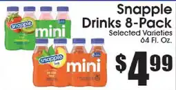 Supremo Foods Inc Snapple Drinks 8-Pack offer