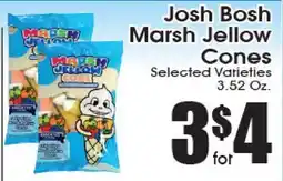Supremo Foods Inc Josh Bosh Marsh Jellow Cones offer