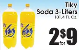 Supremo Foods Inc Tiky Soda offer