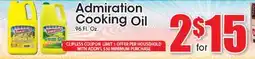 Supremo Foods Inc Admiration Cooking Oil offer