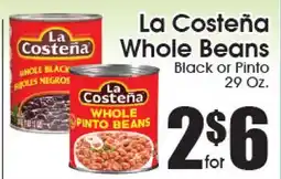 Supremo Foods Inc La Costeña Whole Beans offer