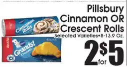 Supremo Foods Inc Pillsbury Cinnamon OR Crescent Rolls offer