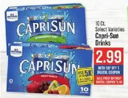 IGA Capri-Sun Drinks offer
