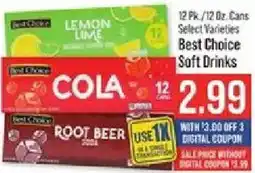 IGA Best Choice Soft Drinks offer