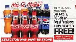 IGA Coca-Cola, RC Cola or Pepsi Products offer