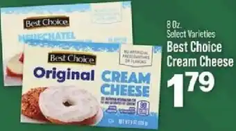 IGA Best Choice Cream Cheese offer