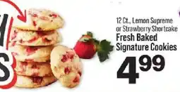 IGA Fresh Baked Signature Cookies offer