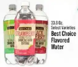 IGA Best Choice Flavored Water offer