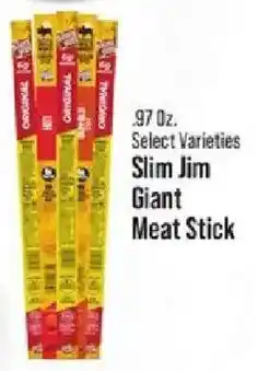 IGA Slim Jim Giant Meat Stick offer