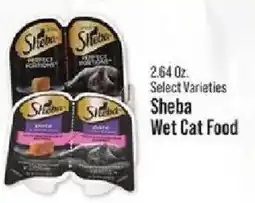 IGA Sheba wet cat food offer