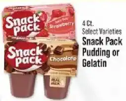 IGA Snack Pack Pudding or Gelatin offer