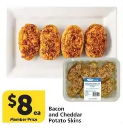 Vons Bacon and Cheddar Potato Skins offer