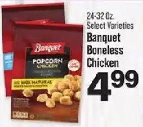 IGA Banquet boneless chicken offer