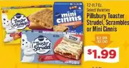 IGA Pillsbury toaster strudel, scrambles or mini cinnis offer