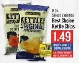 IGA Best choice kettle chips offer