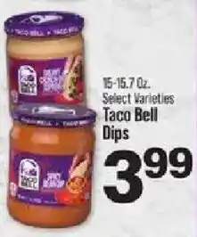 IGA Taco bell dips offer