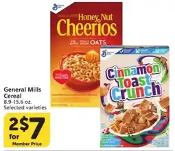 Vons General Mills Cereal offer