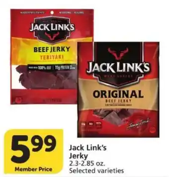 Vons Jack Link's Jerky offer