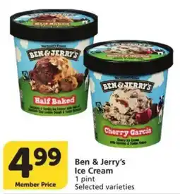 Vons Ben & Jerry's Ice Cream offer