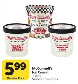 Vons McConnell's Ice Cream offer