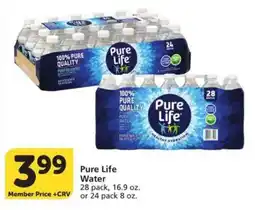 Vons Pure Life Water offer