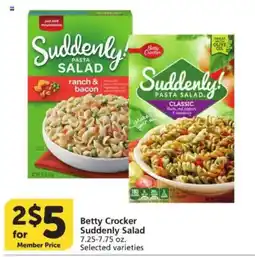 Vons Betty Crocker Suddenly Salad offer