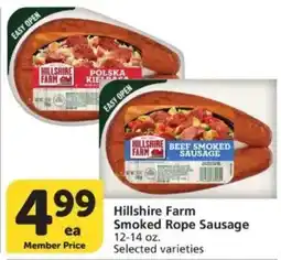 Vons Hillshire Farm Smoked Rope Sausage offer