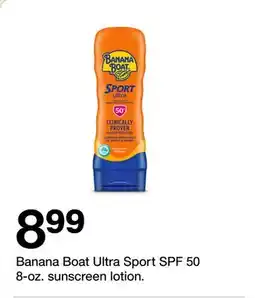 Target Banana Boat Ultra Sport SPF 50 offer