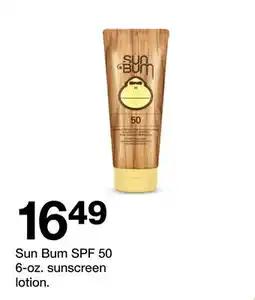Target Sun Bum SPF 50 offer