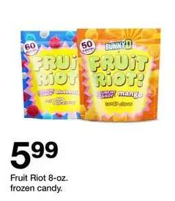 Target Fruit Riot 8-oz. frozen candy offer