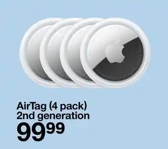 Target AirTag (4 pack) 2nd generation offer