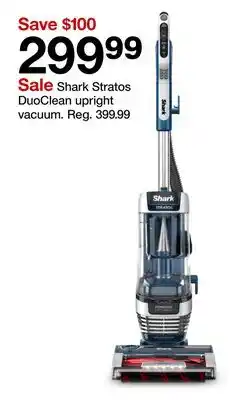 Target Shark Stratos DuoClean upright vacuum offer
