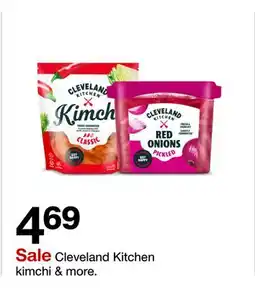 Target Cleveland Kitchen kimchi & more offer