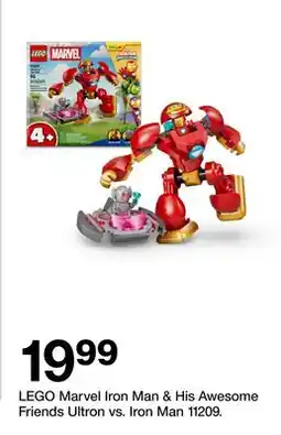 Target LEGO Marvel Iron Man & His Awesome Friends Ultron vs. Iron Man 11209 offer