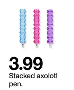 Target Stacked axolotl pen offer