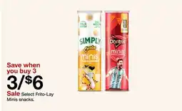 Target Select Frito-Lay Minis snacks offer