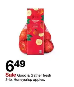 Target Good & Gather fresh 3-lb. Honeycrisp apples offer