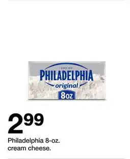 Target Philadelphia 8-oz. cream cheese offer