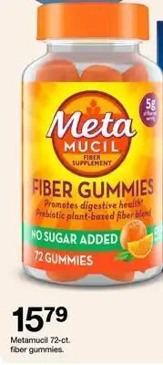 Target Metamucil 72-ct. fiber gummies offer