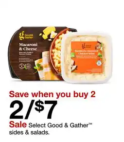 Target Select Good & Gather sides & salads offer