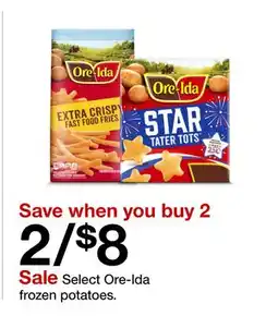 Target Select Ore-Ida frozen potatoes offer