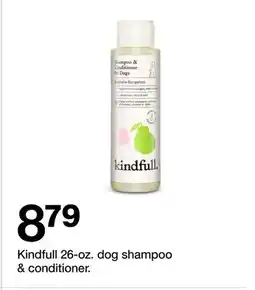 Target Kindfull 26-oz. dog shampoo & conditioner offer