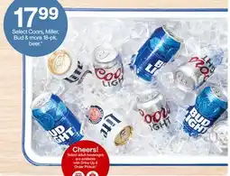 Target Select Coors, Miller, Bud & more 18-pk. beer offer