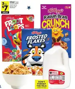 Dollar General Kellogg's Cereal offer