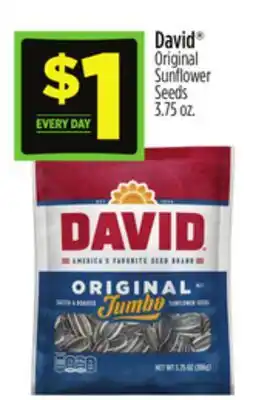 Dollar General David Original Sunflower Seeds offer