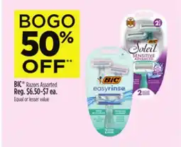 Dollar General BIC Razors Assorted offer
