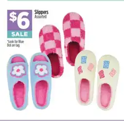 Dollar General Slippers offer