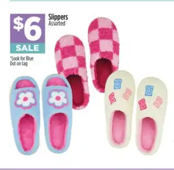 Dollar General Slippers offer