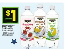Dollar General Clover Valley Sparkling Water offer