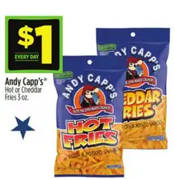 Dollar General Andy Capp's Hot or Cheddar Fries offer